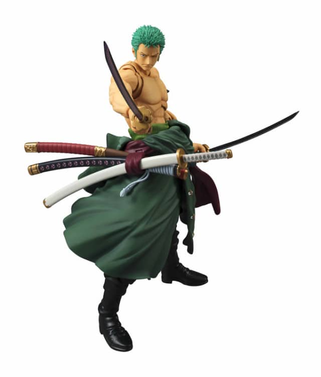 Figurine d’action articulée de Roronoa Zoro (collection Variable Action Heroes)