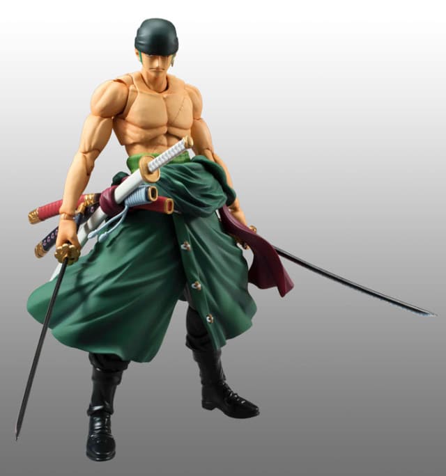 Figurine d’action articulée de Roronoa Zoro (collection Variable Action Heroes)