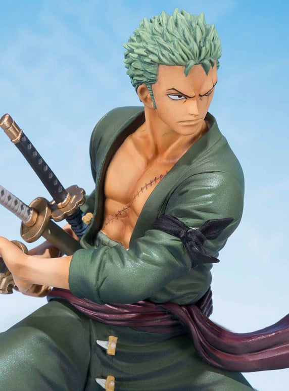 Figurine Roronoa Zoro (collection « Figuarts Zero »), édition spéciale 5ème anniversaire : disponible ç la vente !