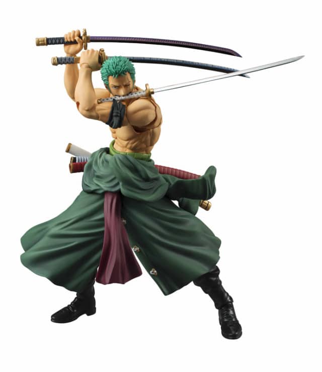 Figurine d’action articulée de Roronoa Zoro (collection Variable Action Heroes)