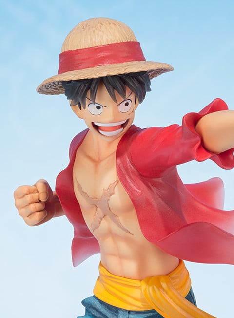 Figurine Zero Monkey D. Luffy de One Piece, édition 5ème anniversaire !