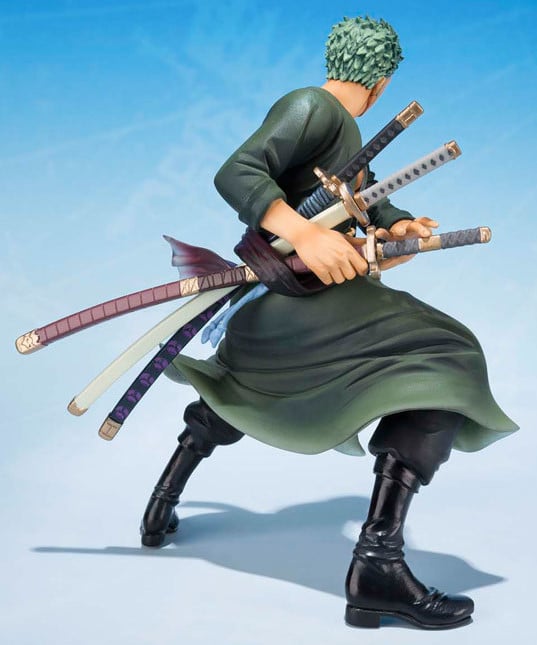 Figurine Roronoa Zoro (collection « Figuarts Zero »), édition spéciale 5ème anniversaire : disponible ç la vente !