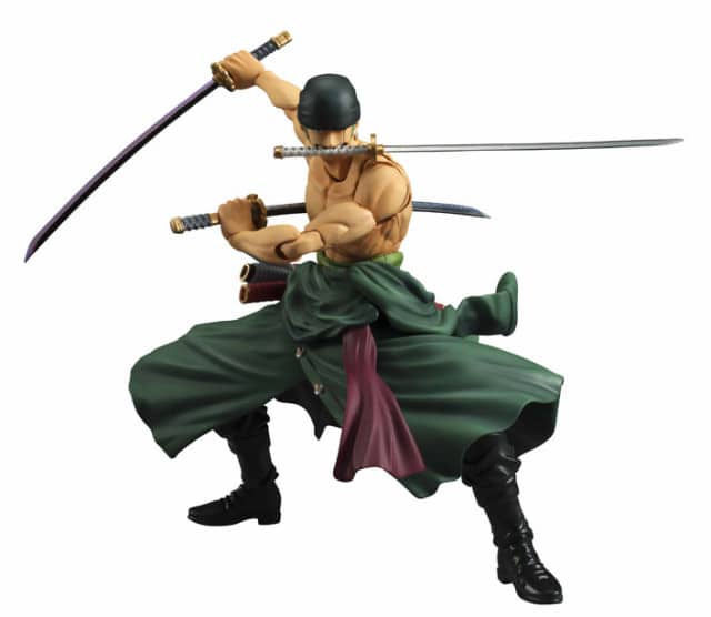 Figurine d’action articulée de Roronoa Zoro (collection Variable Action Heroes)