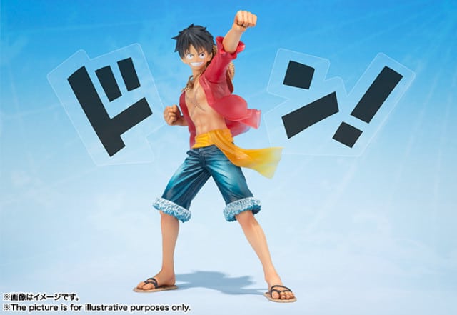 Figurine Zero Monkey D. Luffy de One Piece, édition 5ème anniversaire !