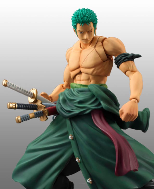 Figurine d’action articulée de Roronoa Zoro (collection Variable Action Heroes)