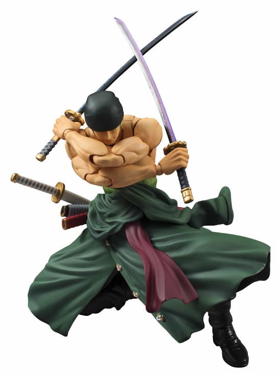 Figurine d’action articulée de Roronoa Zoro (collection Variable Action Heroes)