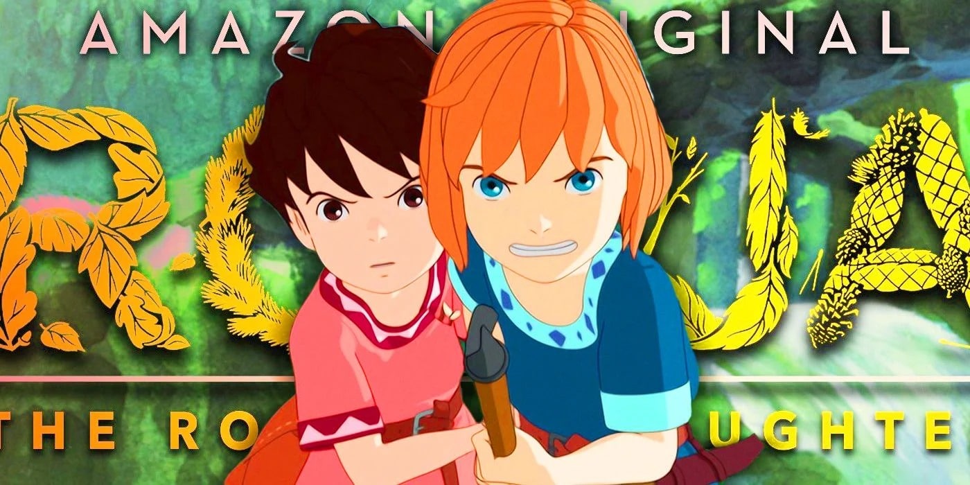 Ronja, la fille du voleur, de Goro Miyazaki est une série de Ghibli