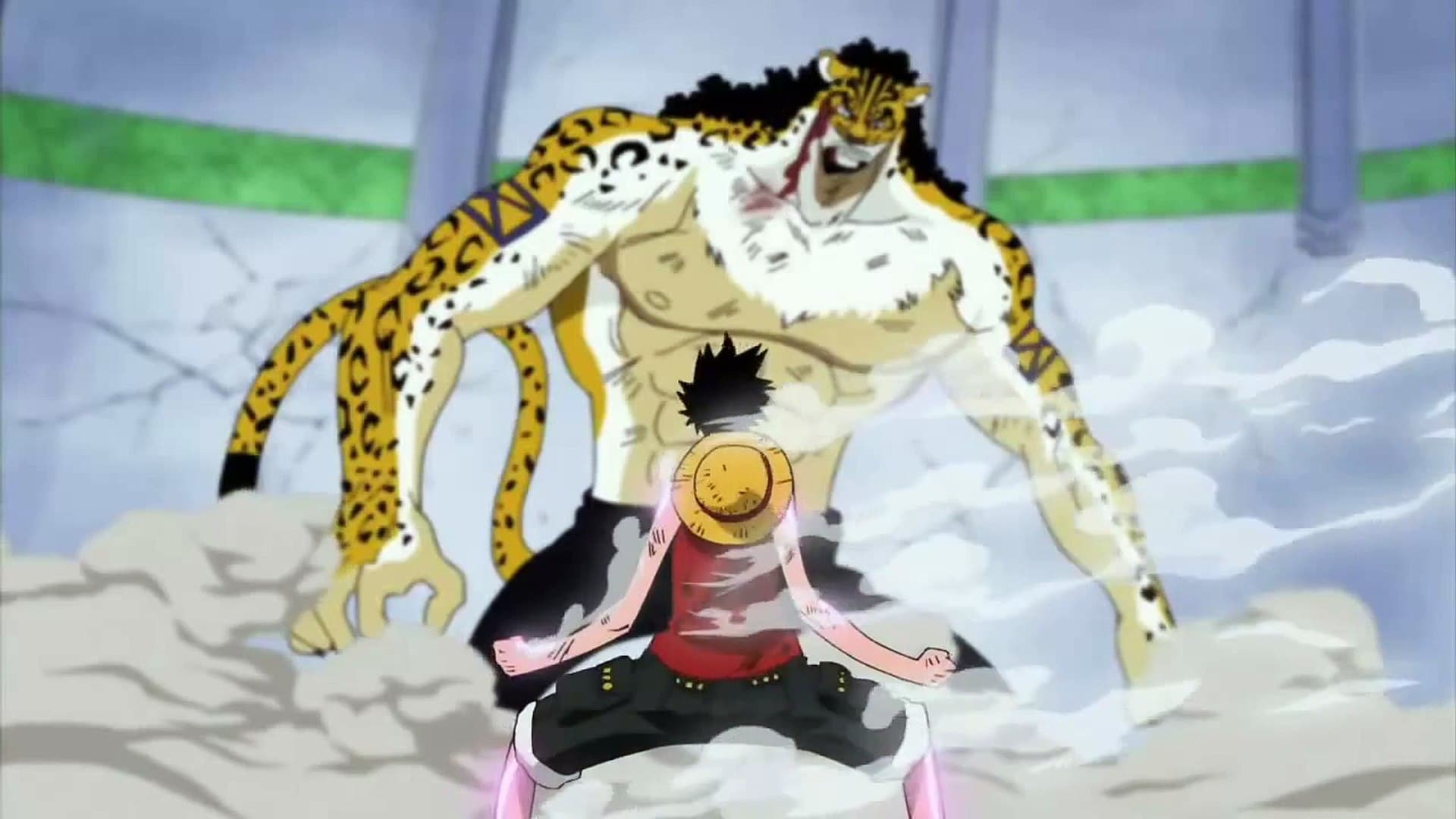 combat Luffy lucci