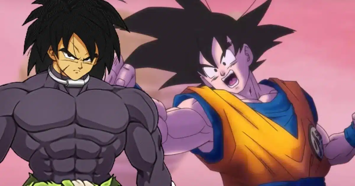 broly et goku dragon ball super 92