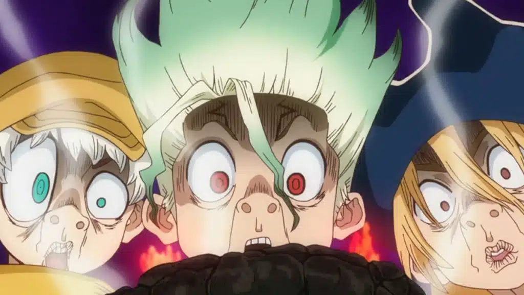 dr stone saison 3 pain