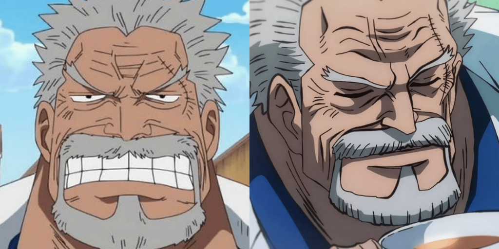 garp one piece amiral