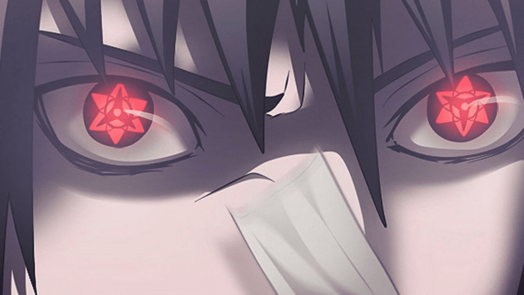 mangekyou éternel sharingan sasuke dans naruto