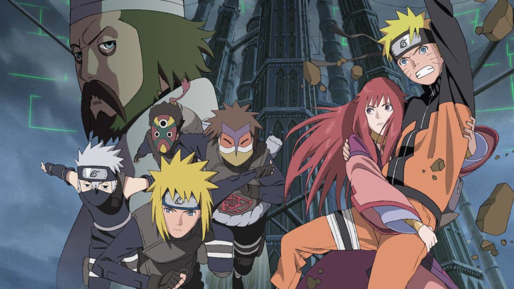 naruto shippuden film la tour perdue