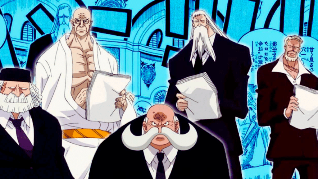 one piece gouvernement mondial vs chapeaux de paille