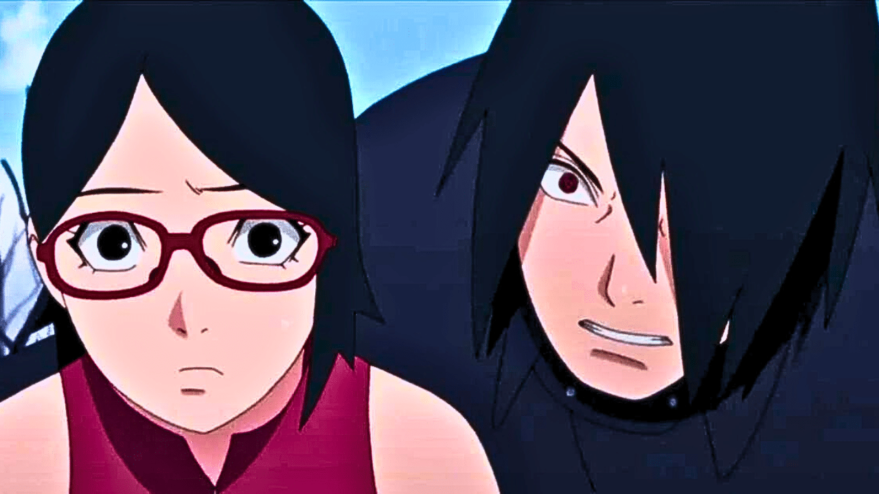 sarada sasuke boruto