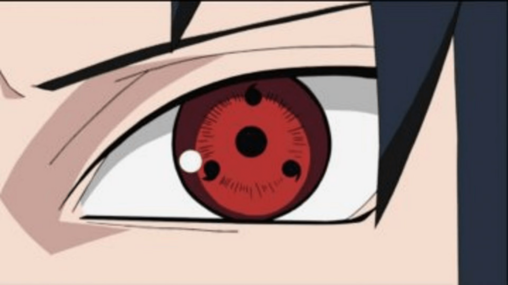 premier sharingan sasuke naruto