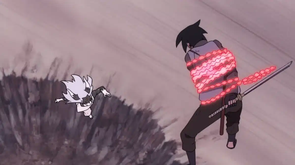 Sasuke versus Momoshiki amenotejiraka