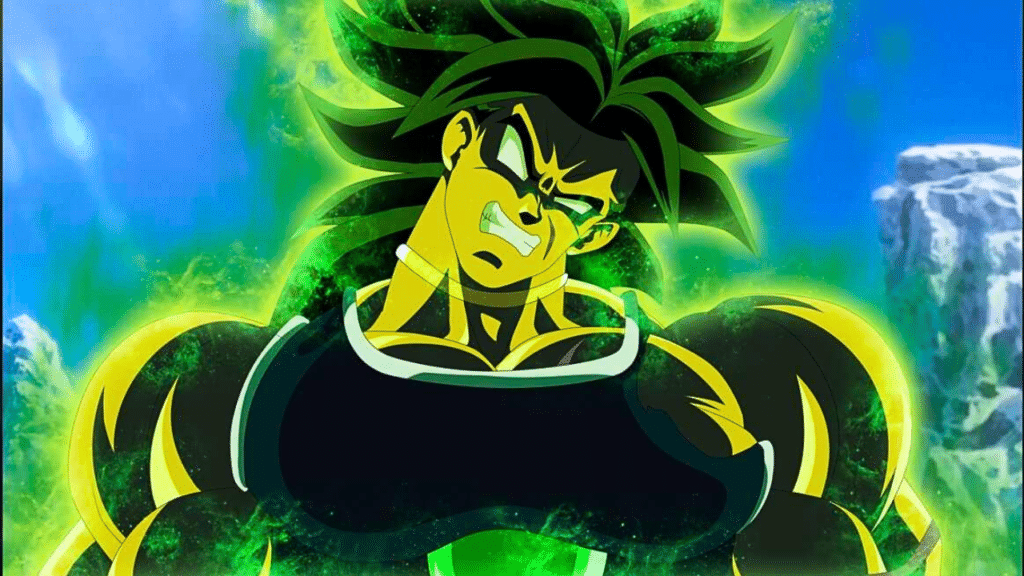 broly super transformation saiyan