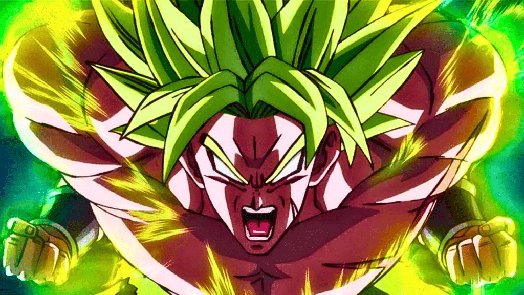 dragon ball broly super saiyan legendaire