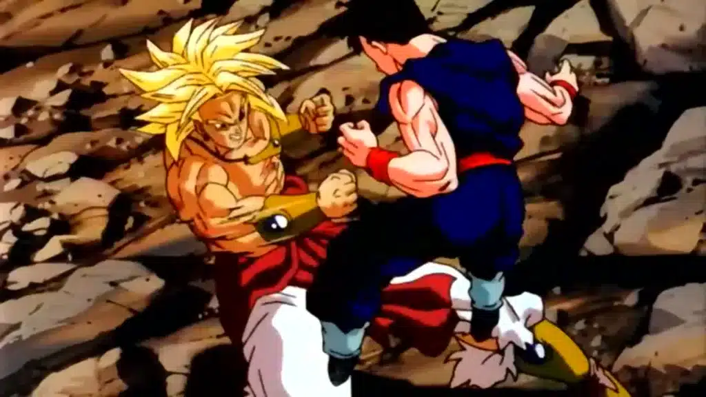 gohan vs broly dragon ball