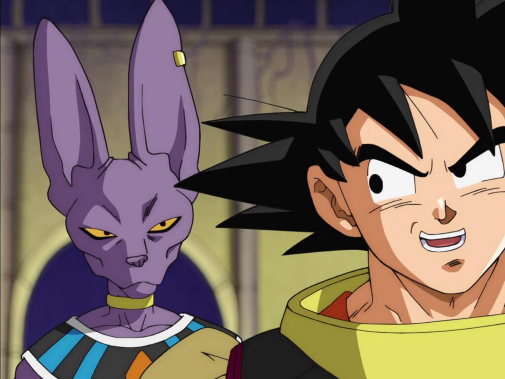 goku beerus recrutement tournoi pouvoir