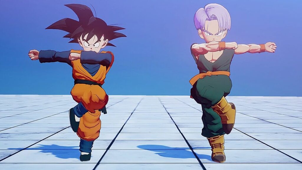 goten trunks danse de la fusion