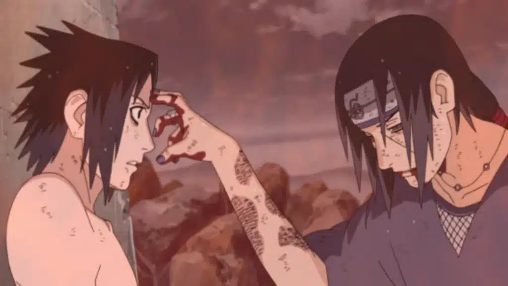 itachi sasuke mort