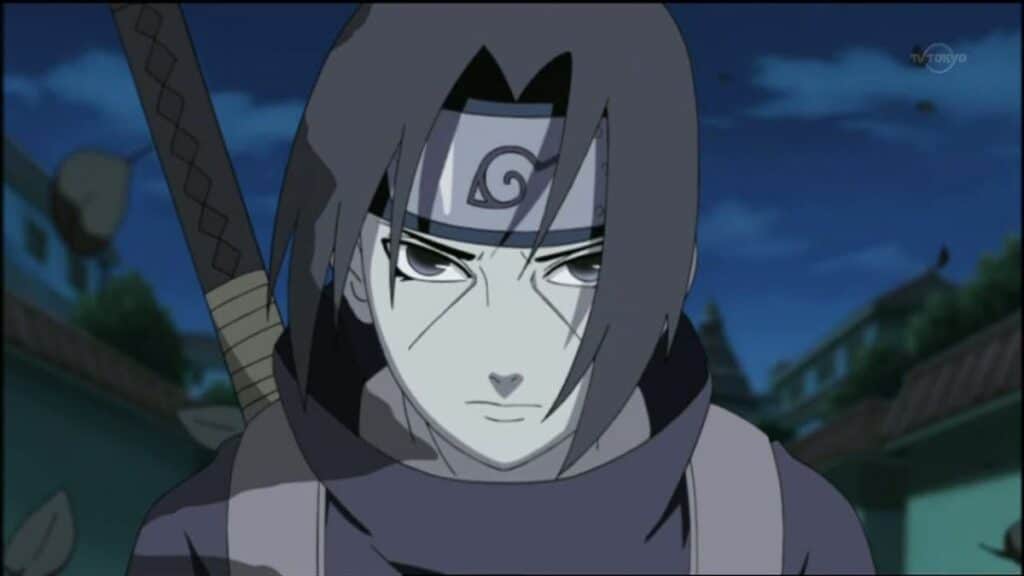 itachi uchiha defend konoha