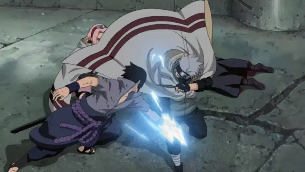 kakashi versus sasuke