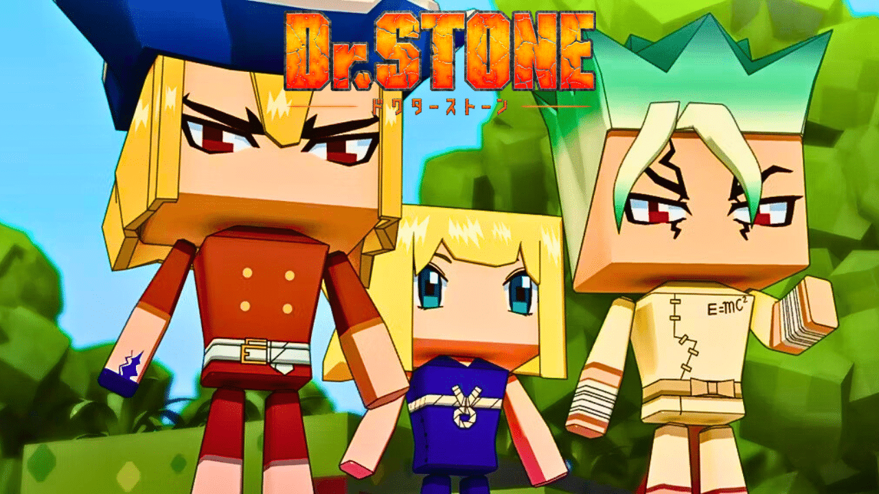 minecraft dr stone