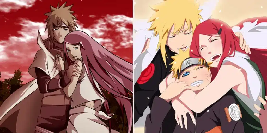 naruto minato kushina parents