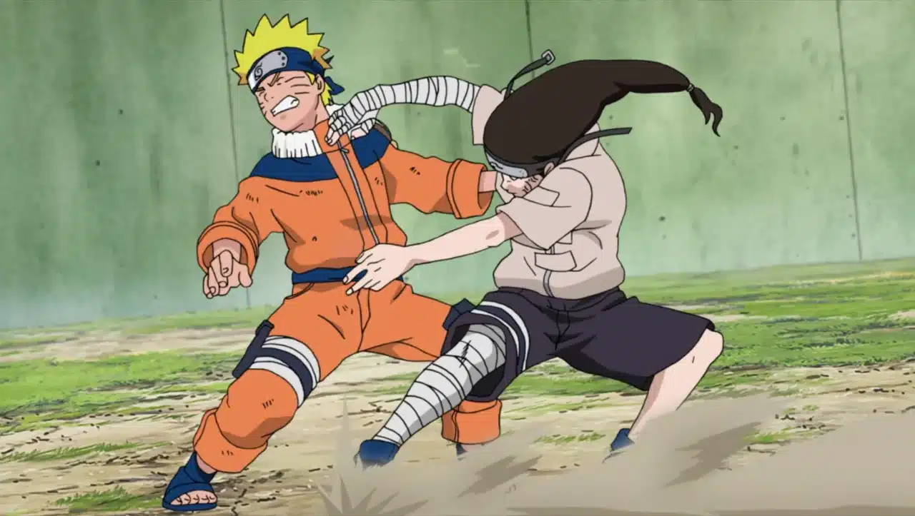 neji vs naruto destinee