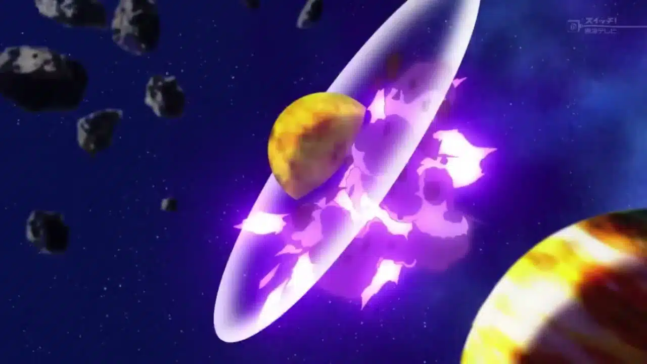 beerus destruction planete