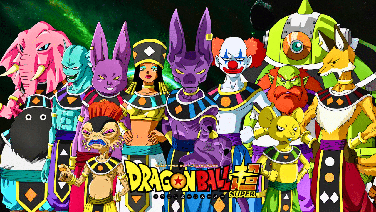 dieux destruction dragon ball super tous