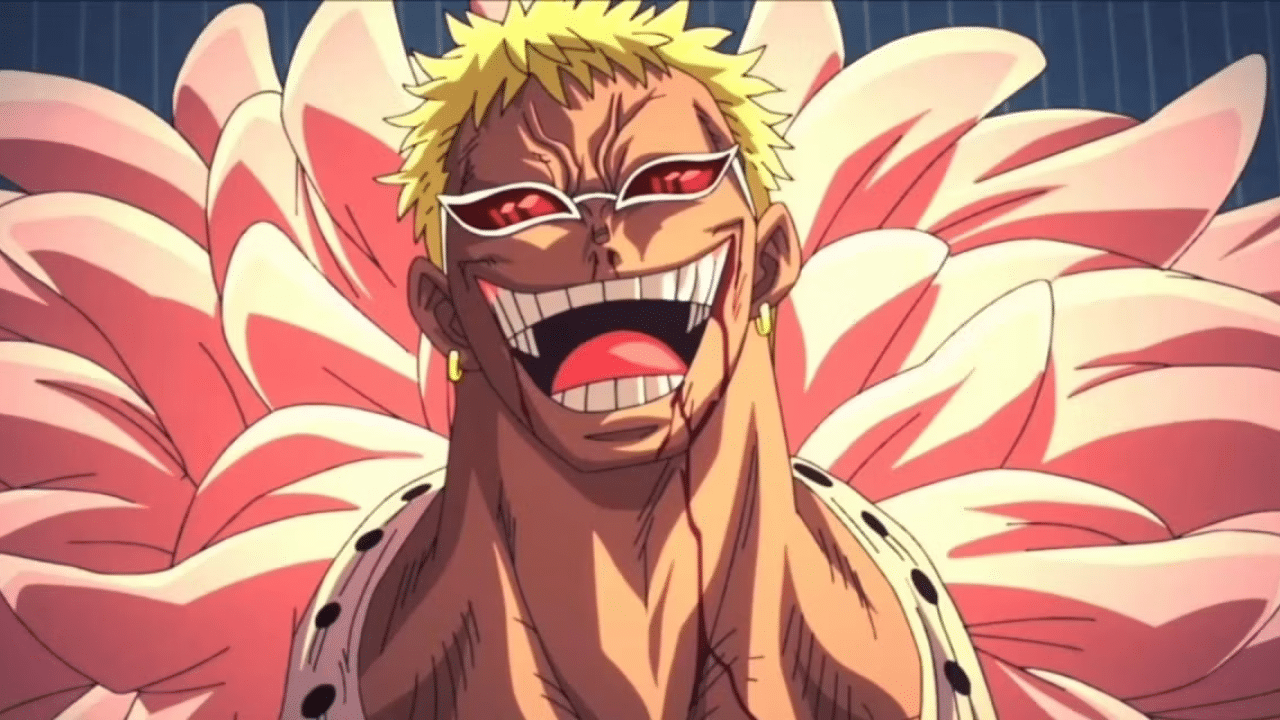 doflamingo sourire one piece rire