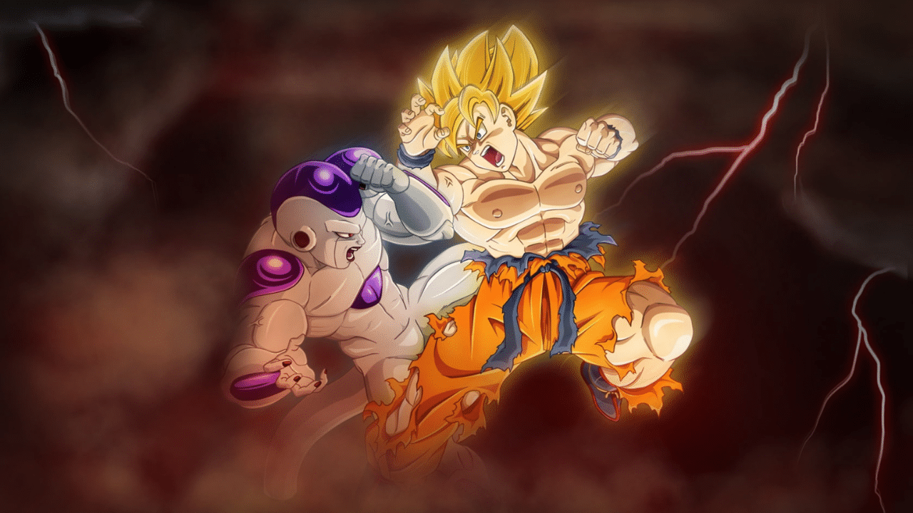 dragon ball goku freezer