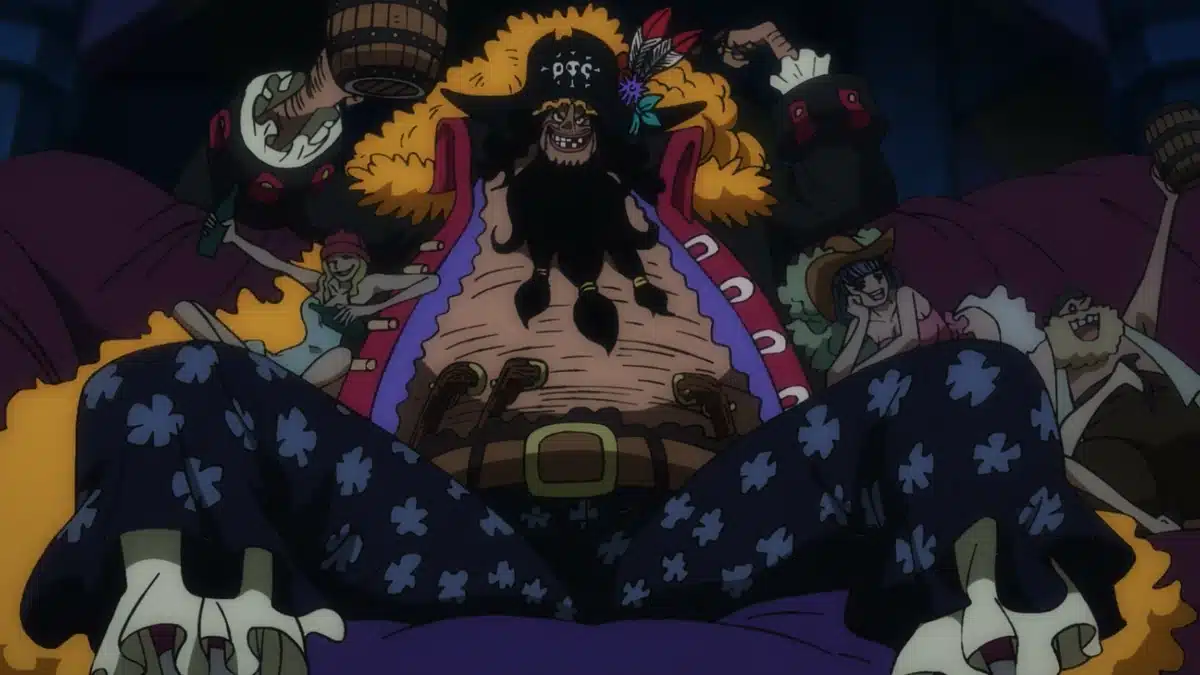 one piece barbe noire