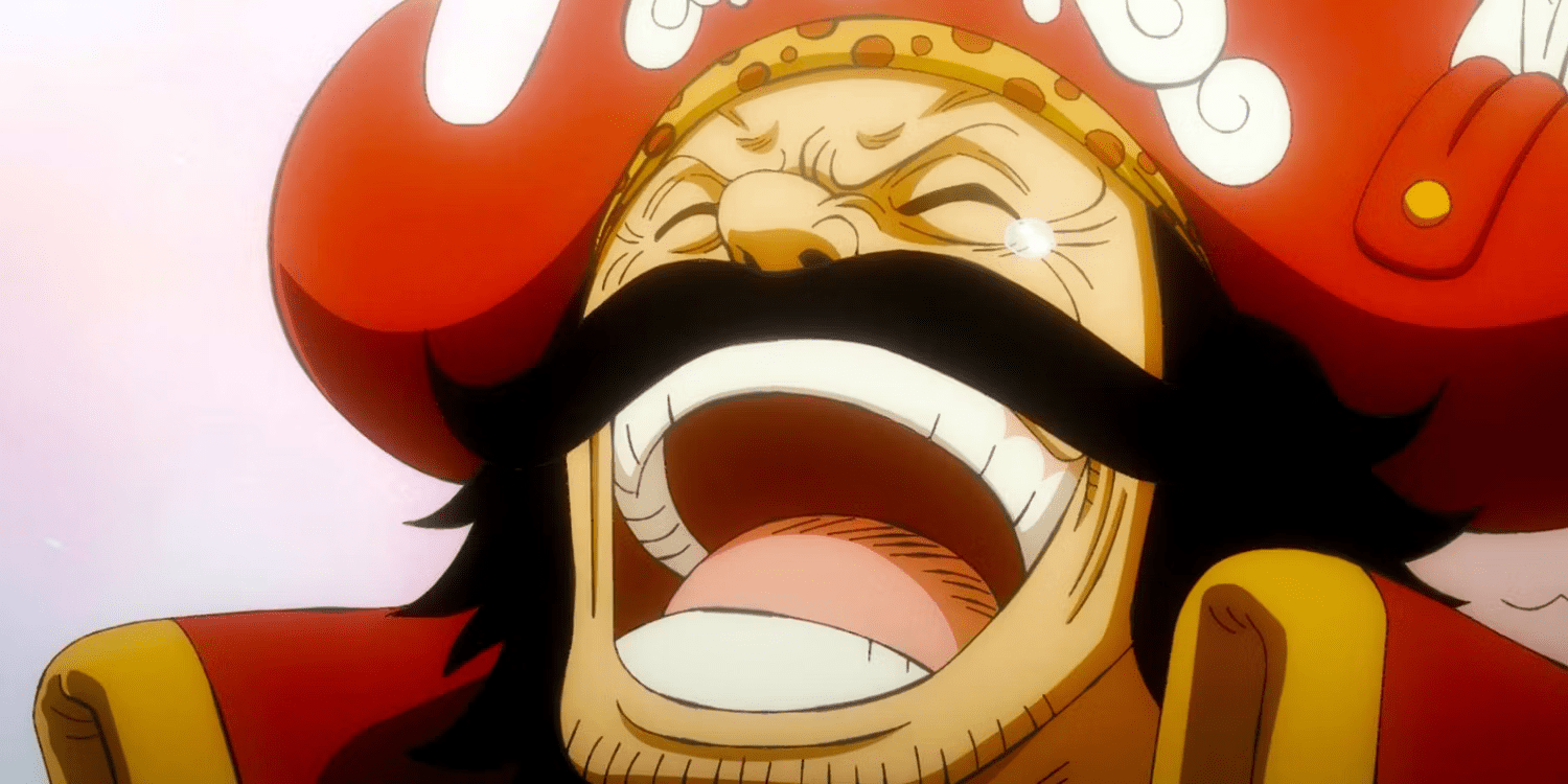 one piece gold roger rire