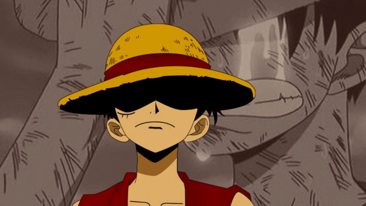 one piece luffy pleure