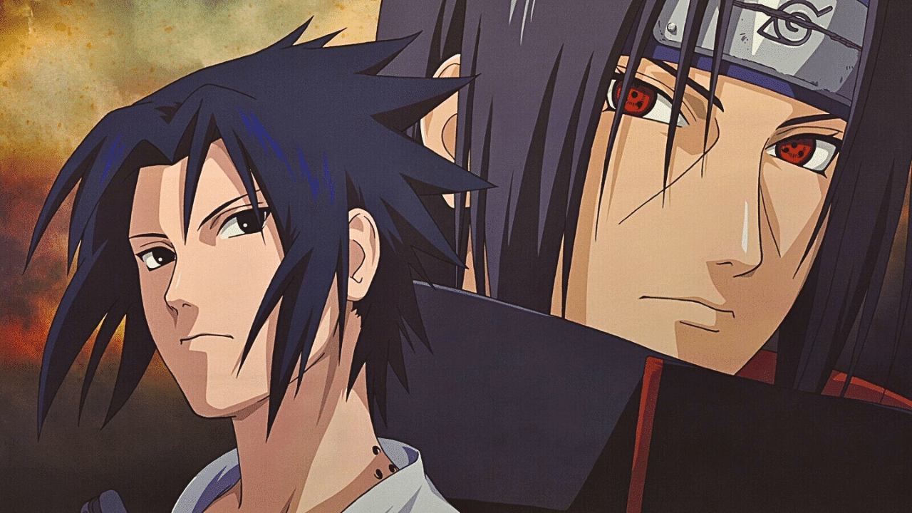 sasuke itachi naruto frères