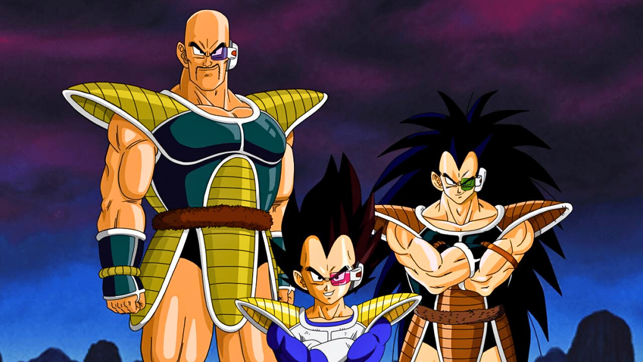 vegeta raditz nappa dragon ball