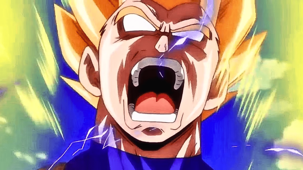 vegeta super saiyan rage