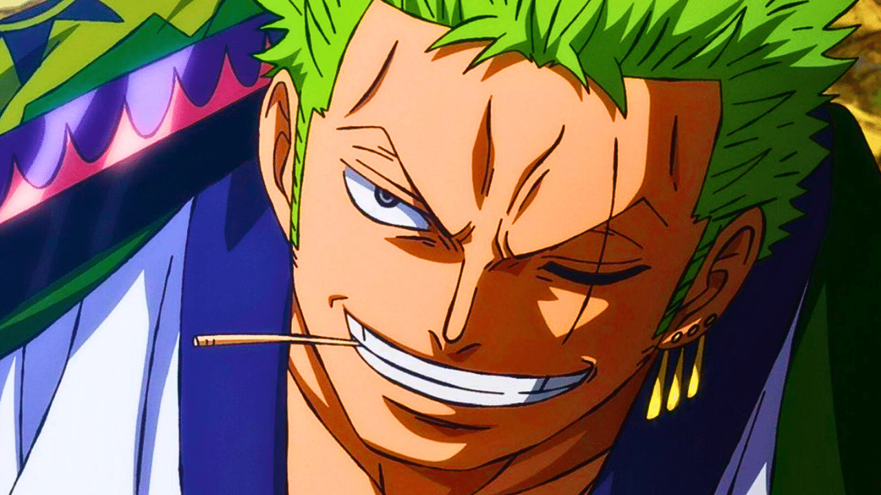 zoro one piece sourire