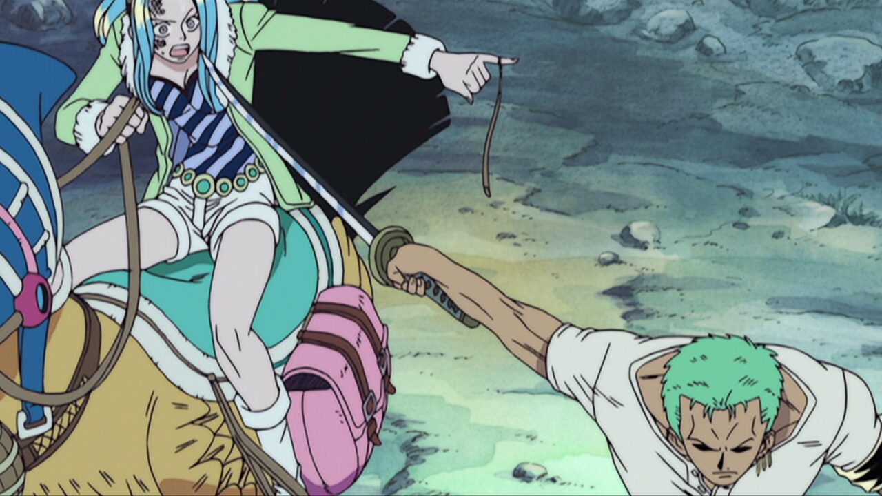 zoro vs baroque works one piece