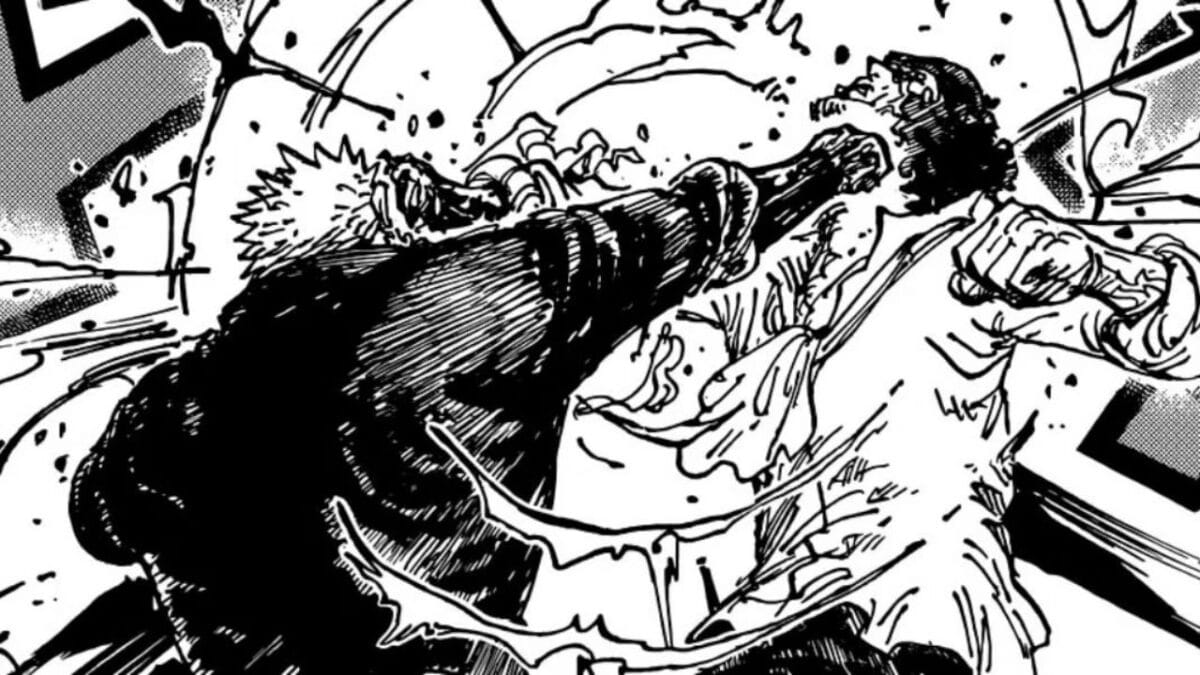 garp frappe kuzan au visage