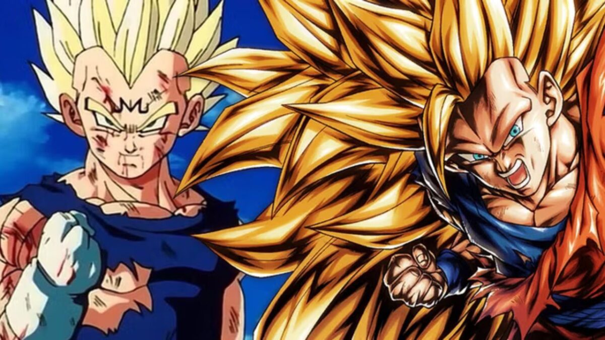 goku vegeta transformation majin et ssj3