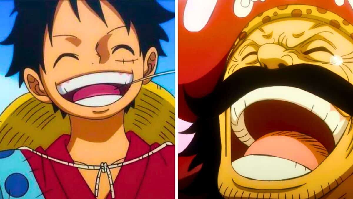luffy gold roger rire