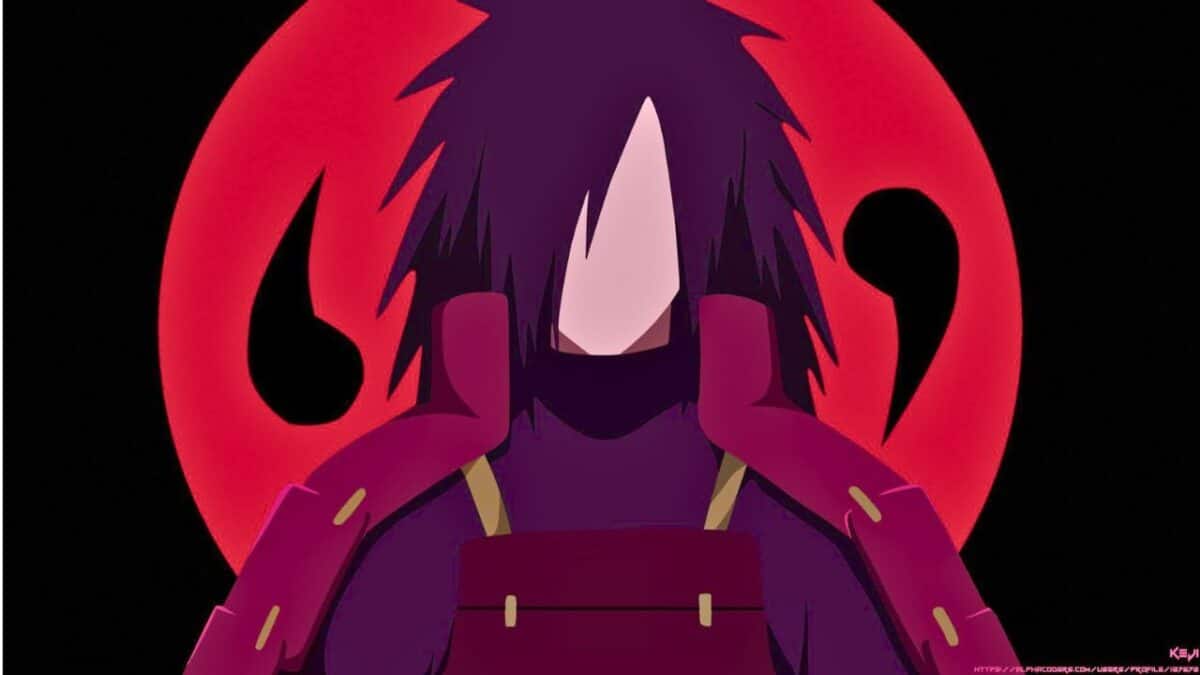 madara uchiha sans visage illustration