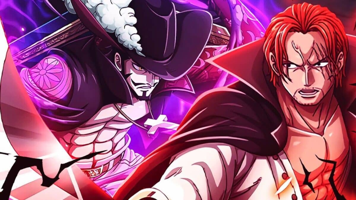 mihawk shanks comparaison