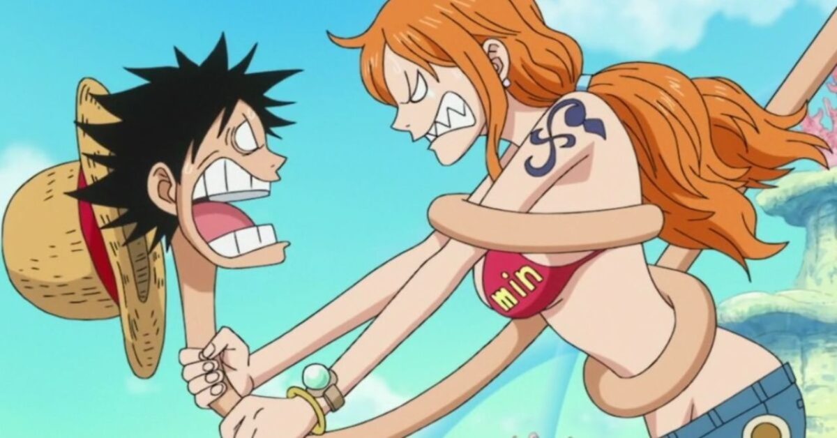 one piece gag luffy nami